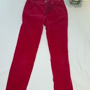 LOFT Women's Vibrant Pink Skinny Jeans